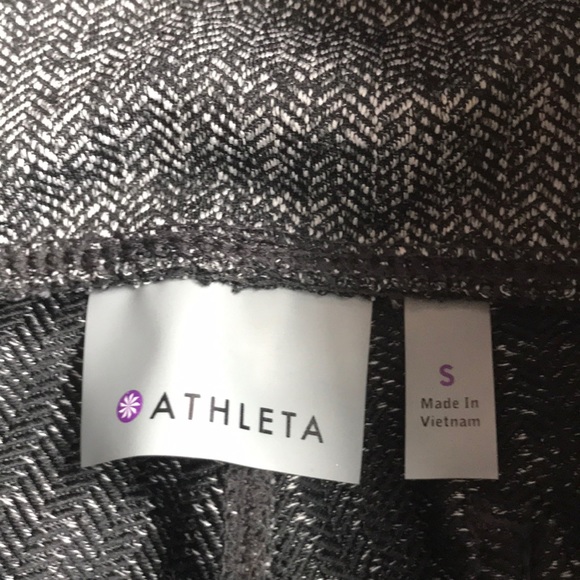 Athleta High waisted herringbone Metro Legging - Picture 4 of 7